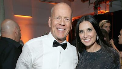 Demi Moore Visits Ex-Husband Bruce Willis “Every Week” Amid Dementia Battle