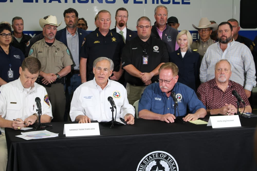 'We are in recovery mode': Gov. Abbott, county officials address severe storms and flooding