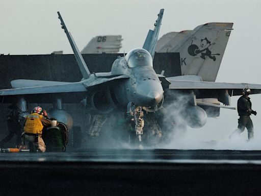 The US military is bracing for a fight with warships and more aircraft as further violence grips the Middle East