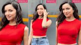 Laughter Chefs: Ahead of Stree 2, Shraddha Kapoor rocks her casual game on sets in red tank top and blue denim