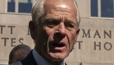 Peter Navarro goes straight from prison to center stage at the RNC