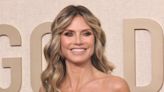 Heidi Klum says her children have to remind her to put a shirt on when they have guests