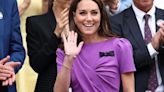 Kate Middleton reaparece entre el público de la final de Wimbledon