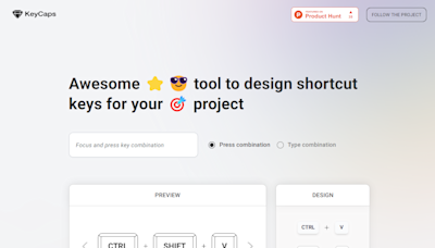 【59秒推薦生產力工具】製作電腦熱鍵教學說明文件好幫手，KeyCaps自動產生好看的快速鍵圖片（快速鍵圖片產生器）