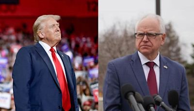 Trump Now Claims Tim Walz 'Let Minnesota Burn' During George Floyd Protests, Despite Praising Him in 2020 - News18