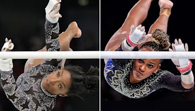 Rebeca Andrade e Flavinha enfrentam Simone Biles nesta quinta. Veja horário e onde assistir