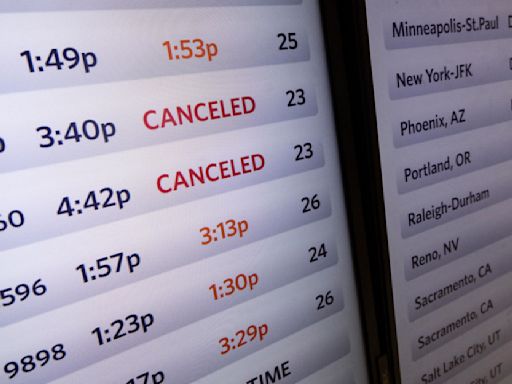 Delta cancels more flights Monday as fallout from CrowdStrike outage persists