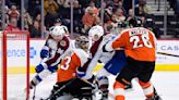 MacKinnon's five points, O'Connor's hat trick lead Avalanche past Flyers