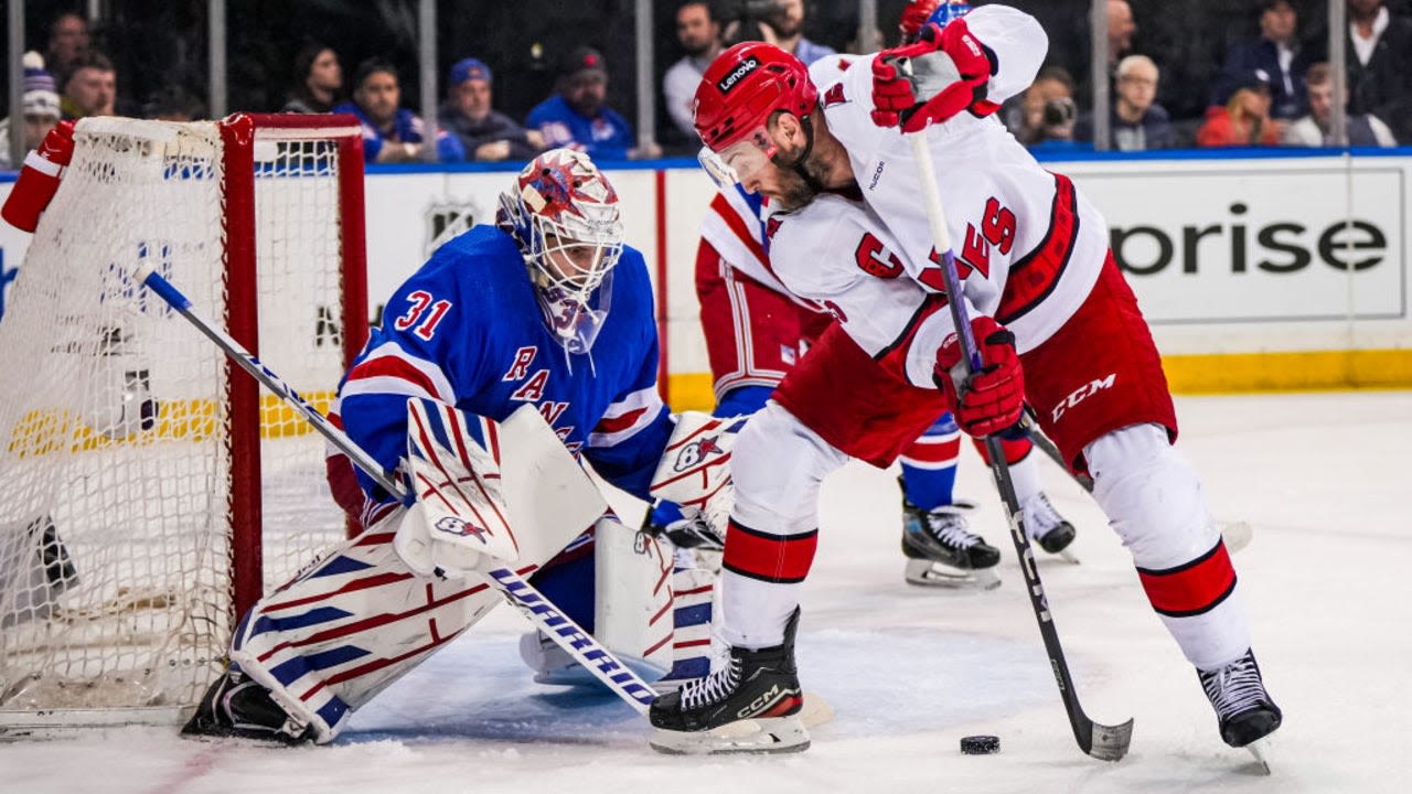 How to Watch Today's Carolina Hurricanes vs. New York Rangers NHL Game