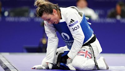 Jade Jones crashes out of Olympic taekwondo tournament: 'I froze. The more you win the harder it gets'