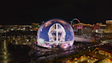 MSG Sphere in Vegas displays 32 NFL team helmets as part of first brand campaign