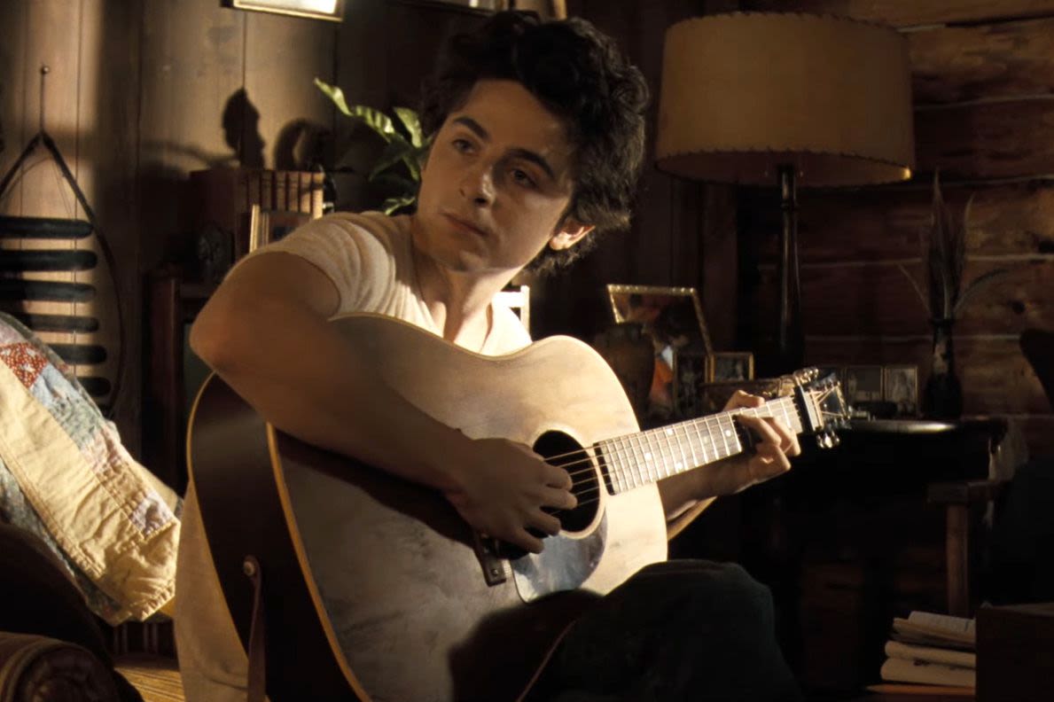 Timothée Chalamet Launches Into Song as Bob Dylan in First Trailer for A Complete Unknown