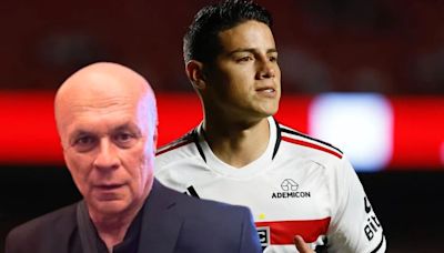 Carlos Antonio Vélez arremetió contra James Rodríguez: “Muy bien manejada la imagen, ojalá fuera así en lo futbolístico”