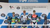 El andaluz David Muñoz, segundo en Moto3 en Jerez tras el 'Collin' de Veijer