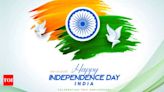 Independence Day Wishes & Quotes: Happy Independence Day 2024: Top 50 Wishes, Messages and Quotes to share with your loved ones | - Times of India