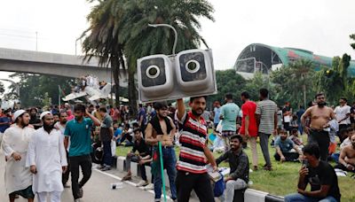 In pictures: From fans to fish, trophies protesters claimed from ousted PM Hasina’s residence