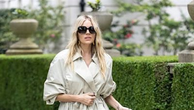 Sienna Miller Gives a Classic Trench the Boho Treatment