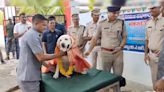 Watch: Police Sniffer Dog Retires With Garlands And Cheers In Telangana