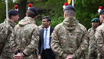 Defence minister ruled out national service over morale fears day after Rishi Sunak called election