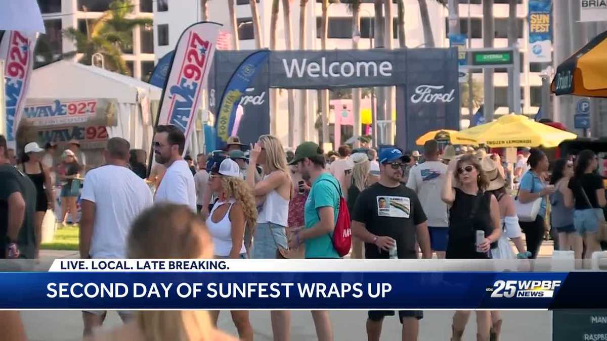 Second day of SunFest Music Festival wraps up