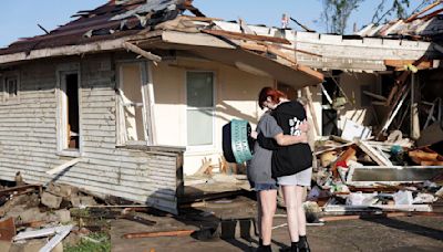 Second tornado in 5 weeks damages Oklahoma town and causes 1 death as powerful storms hit central US