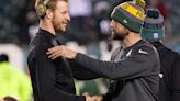 Aaron Rodgers surely was a factor in the Jets' lack of interest in Carson Wentz