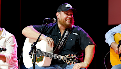 Watch Luke Combs Hilariously Make Fantasy Football League Losers Join Him On Stage, Perform: 'The Stakes Are High...