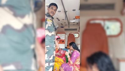 Prompt Action By Border Security Forces Saves Life Of Woman In Bengal
