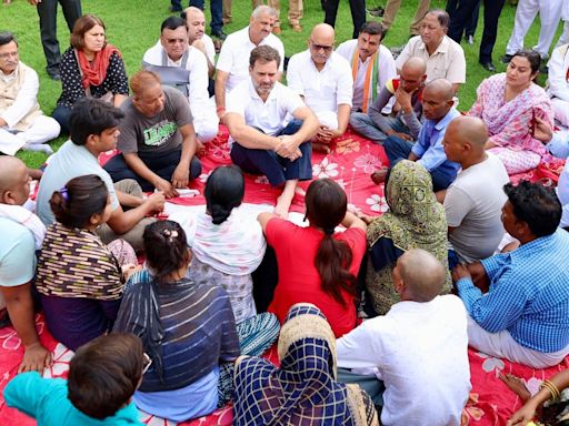 'No Political Prism, They Should Get Compensation': Congress MP Rahul Gandhi After Meeting Affected Families In Hathras