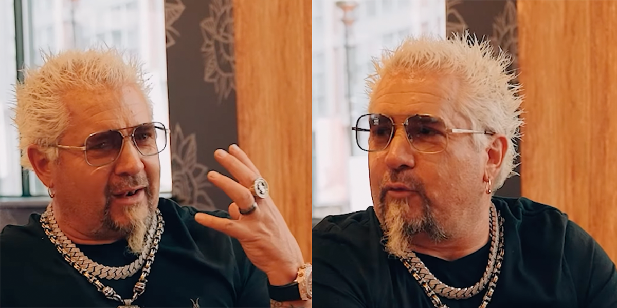 Guy Fieri Weighed In On The Hot Vs. Cold Lobster Roll Debate & His Answer Is... Conflicting