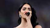 Lali Espósito emocionó a todos con la interpretación del himno argentino en la final del Mundial