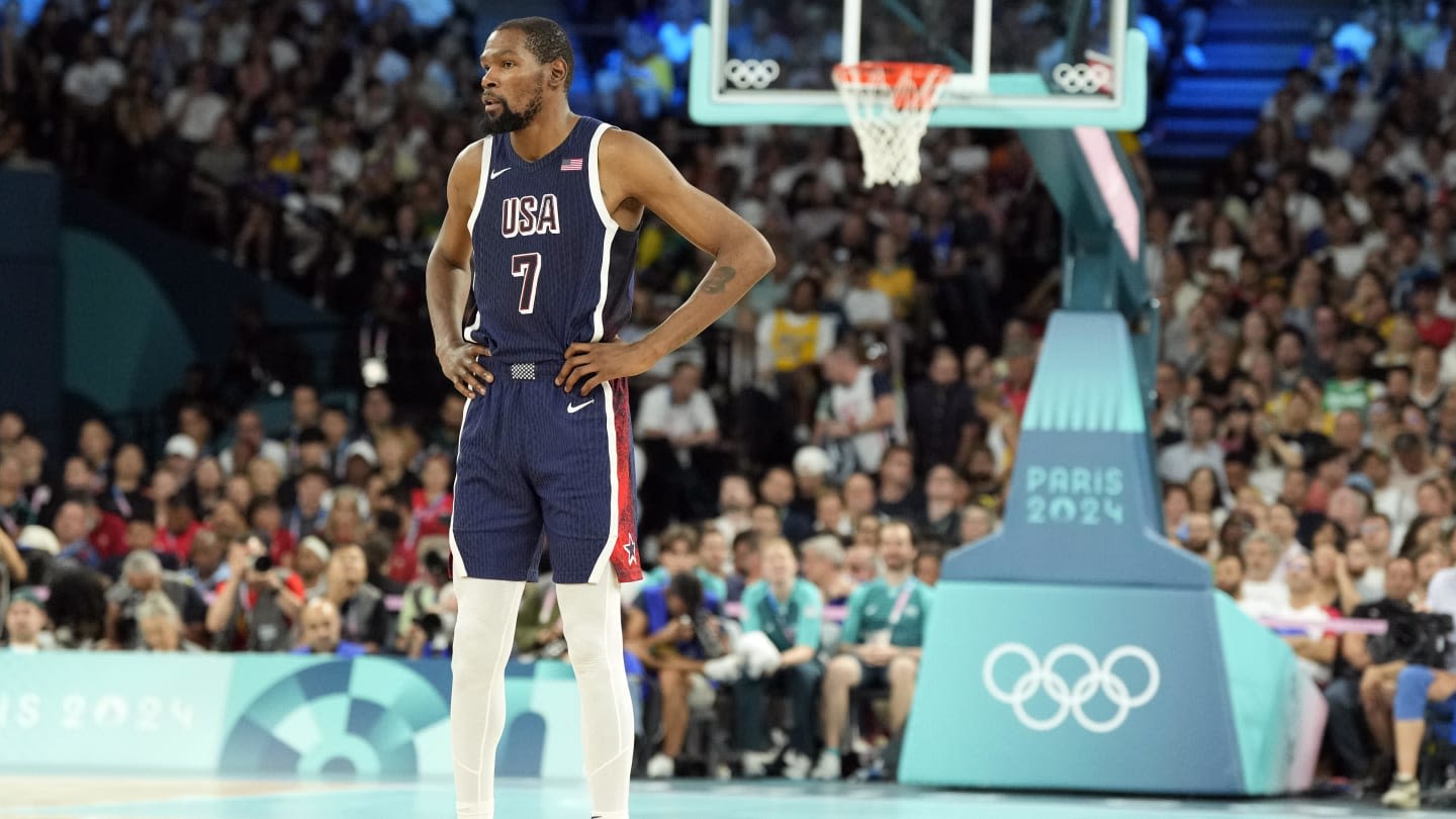 OKC Thunder Legend Kevin Durant to Start for Team USA in Gold Medal Game at Olympics