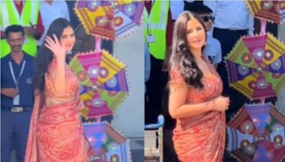 Katrina Kaif Looks Stunning In Saree As She Gets Papped At Airport, Fans Call Her ‘Beautiful’; Watch - News18