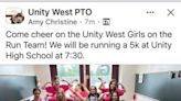 Unity West Elementary holds impromptu 5k