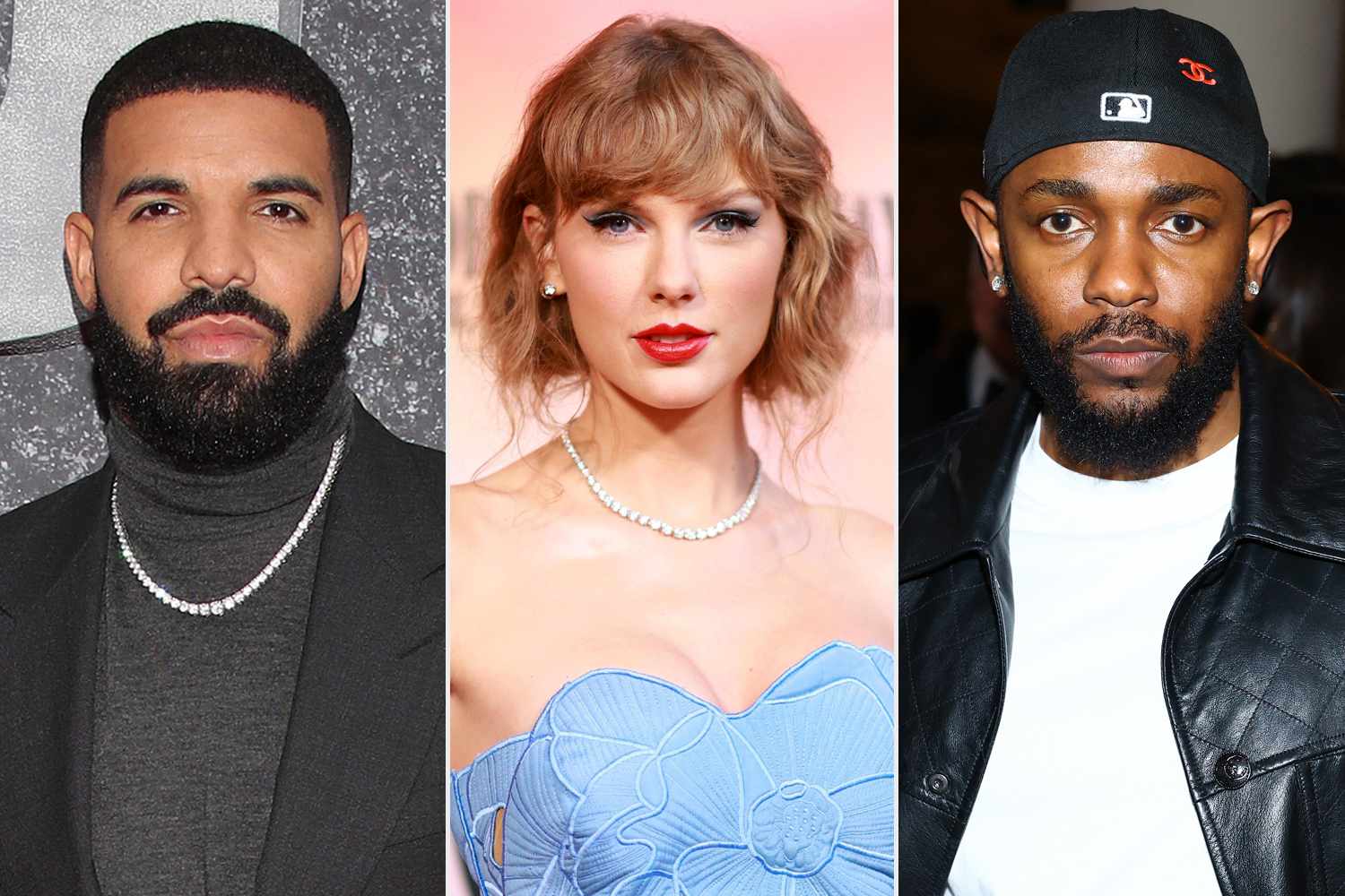 Drake Calls Taylor Swift the 'Biggest Gangster in Music' in New Kendrick Lamar Diss Track with AI Tupac