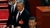 Former Chinese President Escorted Out of Communist Party Congress