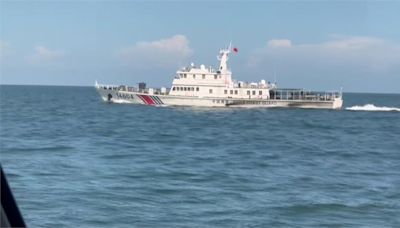 中國海警船再闖金門水域 7月已3度侵擾