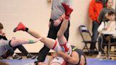Frymire, Estep, Barth second at sectional wrestling tourney for Ross