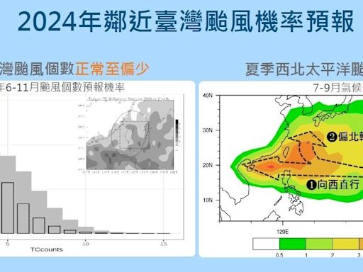 反聖嬰影響 今年颱風正常偏少