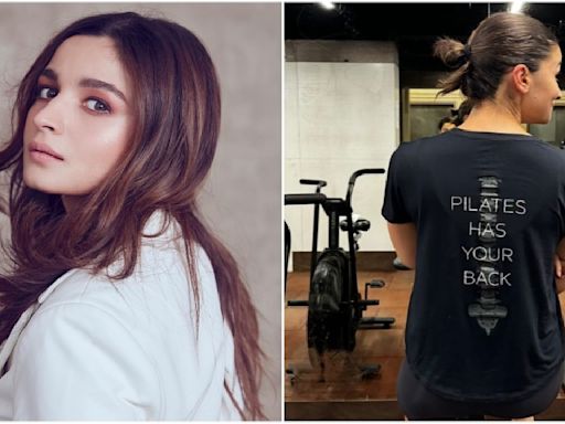 Jigra star Alia Bhatt swears by Pilates and her latest photo from the gym is proof