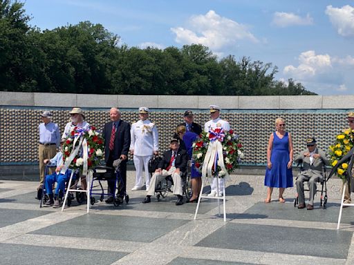 Veterans celebrate the 20th anniversary of World War II Memorial opening - WTOP News