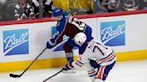 MacKinnon has 2 assists, breaks franchise's single-season points mark as Avs beat Oilers 5-1