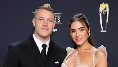 'Let it begin': Olivia Culpo, Christian McCaffrey jet to RI for their wedding. Here's a look.