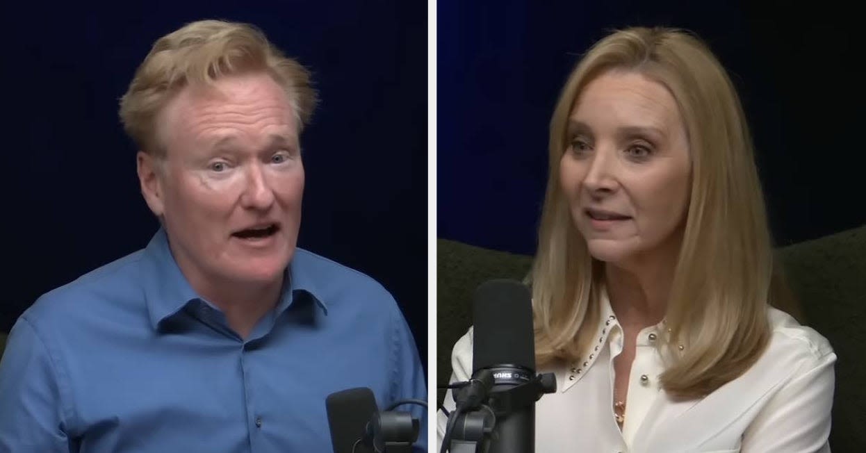 Conan O’Brien Felt “Jealous” Over Lisa Kudrow's Praise For Matthew Perry In The Early Days Of “Friends”