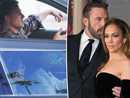 Ben Affleck, Jennifer Lopez return to his Brentwood rental after spending time together at their marital house