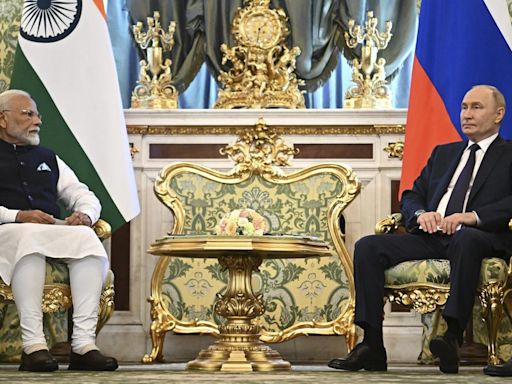 No solution to any conflict is possible on the battlefield, PM Modi tells President Putin