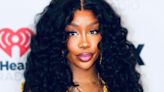 SZA Wore a Bejeweled Butterfly G-String with Low-Rise Levi's