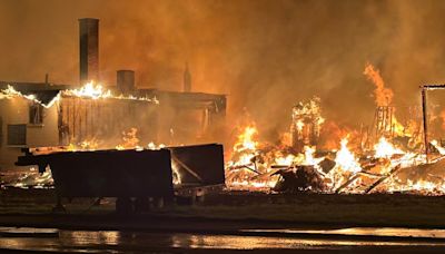 Fire destroys 123-year-old church in Greenwood, B.C.