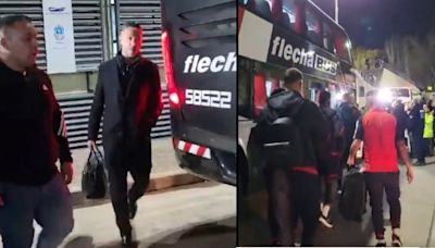 Video: el clima caliente a la salida de River post derrota vs. Godoy Cruz