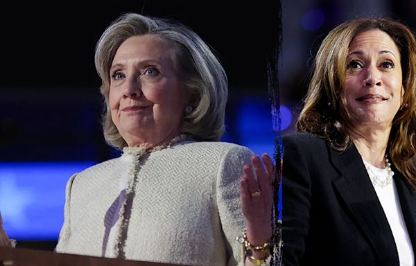 Hillary Clinton says it's a 'double standard' to ask Harris about her policies